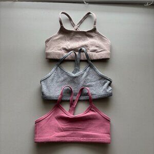 Athleta Girls Sports Bralettes (all 3), size 6, Great Condition!